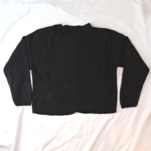 TIARA INTERNATIONAL Vintage 1999 Happy New Year 2000 Millennium Cardigan Sweater - Picture 3 of 14